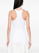 Stella Mc Cartney Chain Straps Cotton Top