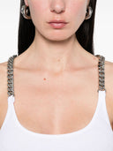 Stella Mc Cartney Chain Straps Cotton Top