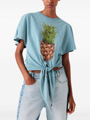 Stella Mc Cartney Pineapple Cotton T Shirt