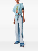 Stella Mc Cartney Pineapple Cotton T Shirt