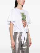 Stella Mc Cartney Pineapple Cotton T Shirt