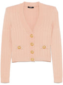 Balmain Buttoned V Necked Cardigan