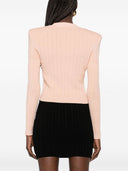 Balmain Buttoned V Necked Cardigan