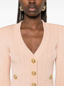 Balmain Buttoned V Necked Cardigan