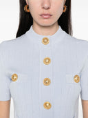 Balmain Buttoned Crewneck Cardigan