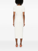 Self Portrait Buttoned Midi Dress