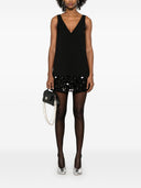 Self Portrait Sequined Mini Dress