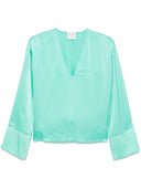 Forte Forte Silk V Necked Blouse
