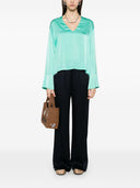 Forte Forte Silk V Necked Blouse