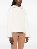 Max Mara Pure Logo bawełniana bluzę z kapturem