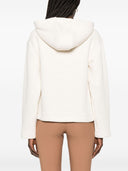 Max Mara Pure Logo bawełniana bluzę z kapturem