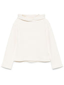 Max Mara Pure Logo bawełniana bluzę z kapturem