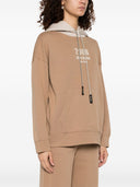 S Max Mara Logo Baumwoll Hoodie