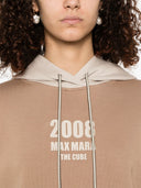 S Max Mara Logo Baumwoll Hoodie