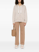S Max Mara Cotton Zipped Hoodie