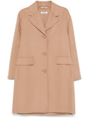 S Max Mara Wool Single Breasted Coat
