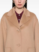 S Max Mara Wool Single Breasted Coat