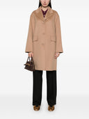 S Max Mara Wool Single Breasted Coat