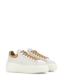 Hogan Pre H Stripes Leather Sneakers