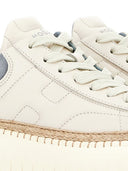Hogan Pre H Stripes Leather Sneakers