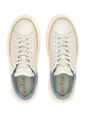 Hogan Pre H Stripes Leather Sneakers