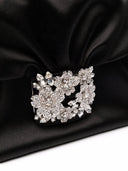 Roger Vivier Rv Bouquet Satin Clutch