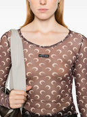 Morski Serre Moon Cropped Top