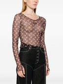 Morski Serre Moon Cropped Top