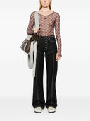 Morski Serre Moon Cropped Top