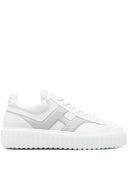 Hogan Pre H Stripes Leather Sneakers