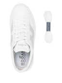 Hogan Pre H Stripes Leather Sneakers