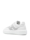 Hogan Pre H Stripes Leather Sneakers