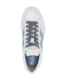 Hogan Pre H Stripes Leather Sneakers