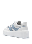 Hogan Pre H Stripes Leather Sneakers