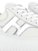 Hogan Pre H Stripes Leather Sneakers