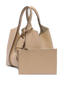 Tod's T Timeless Micro Leather Tote Bag