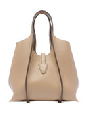 Tod's T Timeless Micro Leather Tote Bag