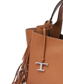 Tod's T Timeless Mini Leather Tote Bag