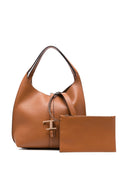 Tod's T Timeless Small Leather Shoulder Bag