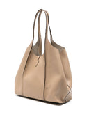 Tod's T Timeless Medium Leather Tote Bag
