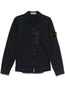Stone Island Logo Cotton Overshirt