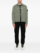 Stone Island Logo Cotton Overshirt