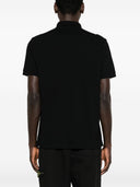 Stone Island Logo Cotton Polo Shirt