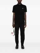 Stone Island Logo Cotton Polo Shirt