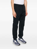 Stone Island Logo Cotton Cargo Trousers