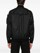 Stone Island Logo Nylon Bomber Jacket