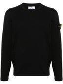 Stone Island Logo Organic Cotton Sweater