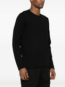 Stone Island Logo Organic Cotton Sweater