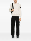 Stone Island Logo Cotton Sweatshirt