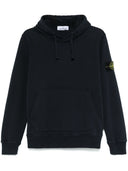 Stone Island Logo Cotton Hoodie
